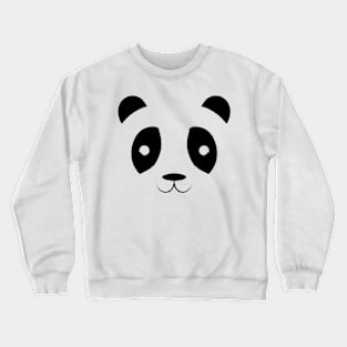 Panda face Crewneck Sweatshirt